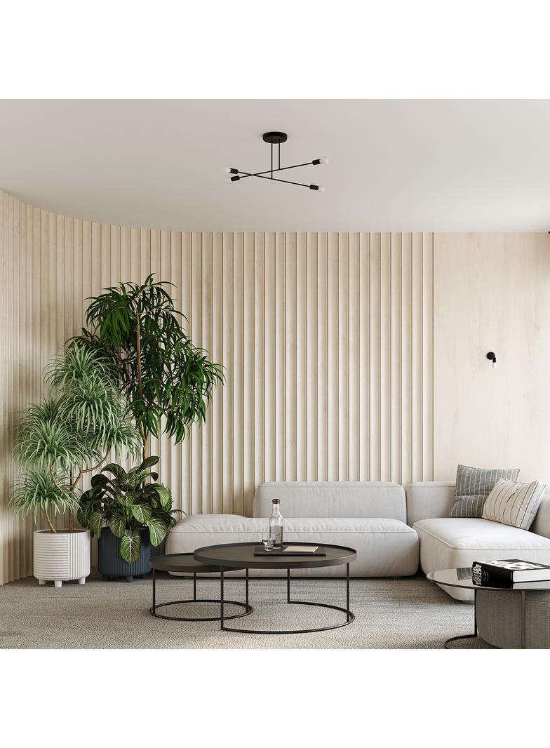 Żyrandol NORAH 6R czarny