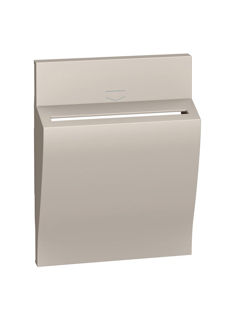 LIVING NOW - PLAKIETKA ŁĄCZNIKA HOTELOWEGO - 3 MODUŁY - PIASKOWY BEŻ, Bticino