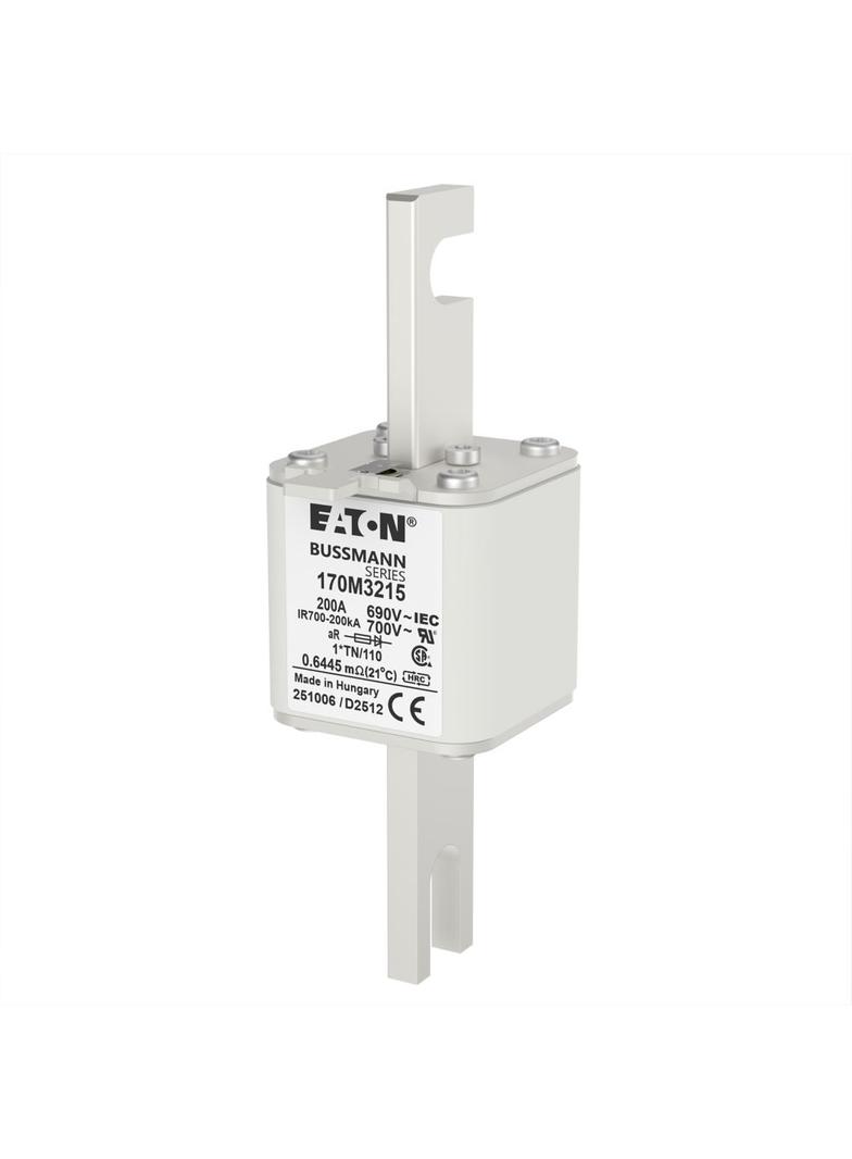 200A 690V 1*TN/110 aR INDICATOR FUSE Wkładka szybka 200A AC 690V compact DIN 1 45x58x134 m 170M3215