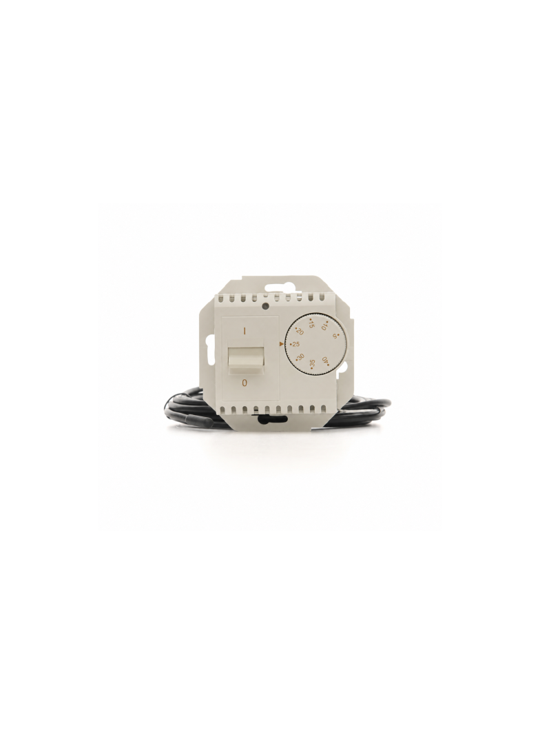 Simon 54 Regulator temperatury z czujnikiem zewnętrznym kaszmir mat DRT10Z.02/42