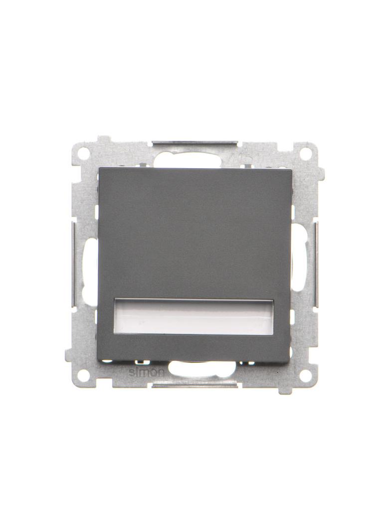 Simon 55 Oprawa oświetleniowa LED 230V (0,93 W) Barwa ciepła biała 3100K Grafitowy mat TOS3K.01/116 KONTAKT