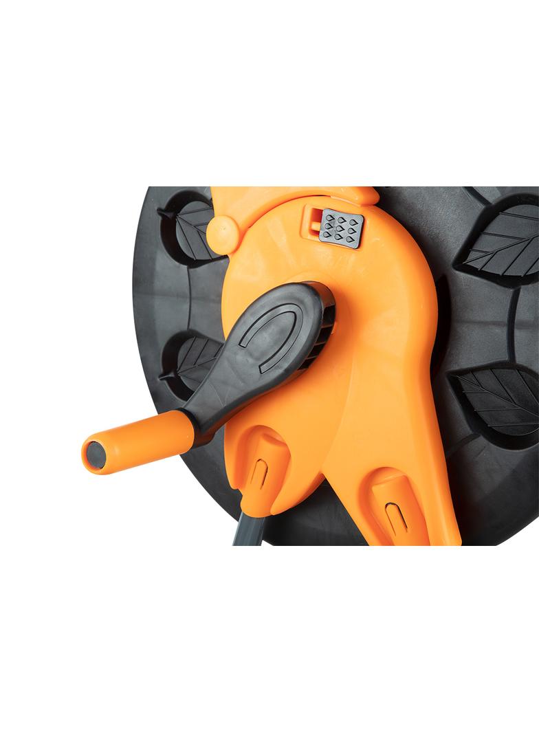 Wózek na wąz ogrodowy, tworzywo sztuczne, do 60 m węza 1/2"