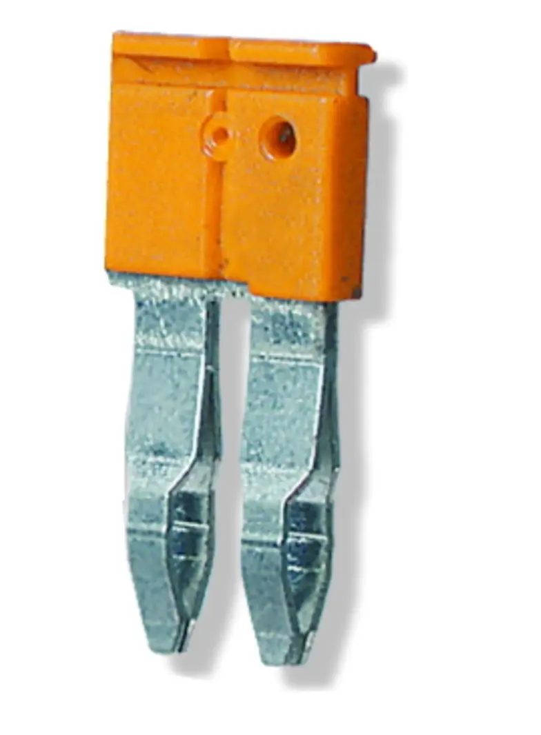 ZW2-2.5 ,  Zwieracz wtykowy, il. poł. 2, dla złączek: ZSG 1-2.5N, pomarańczowy