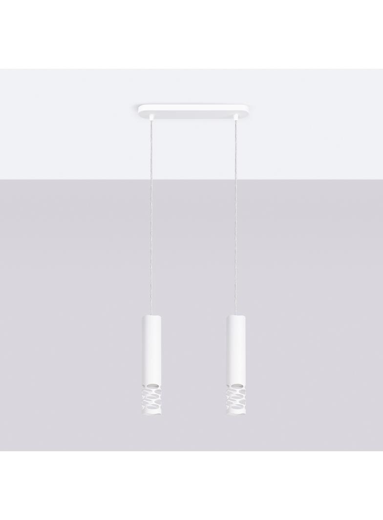 Sollux Lampa wisząca LIRO 2 biały