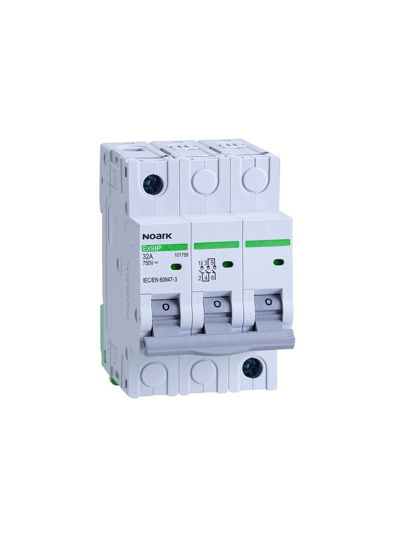 Ex9IP 3P 50A Rozłącznik izolacyjny DC do PV 3P 50A 750V DC 101760 NOARK