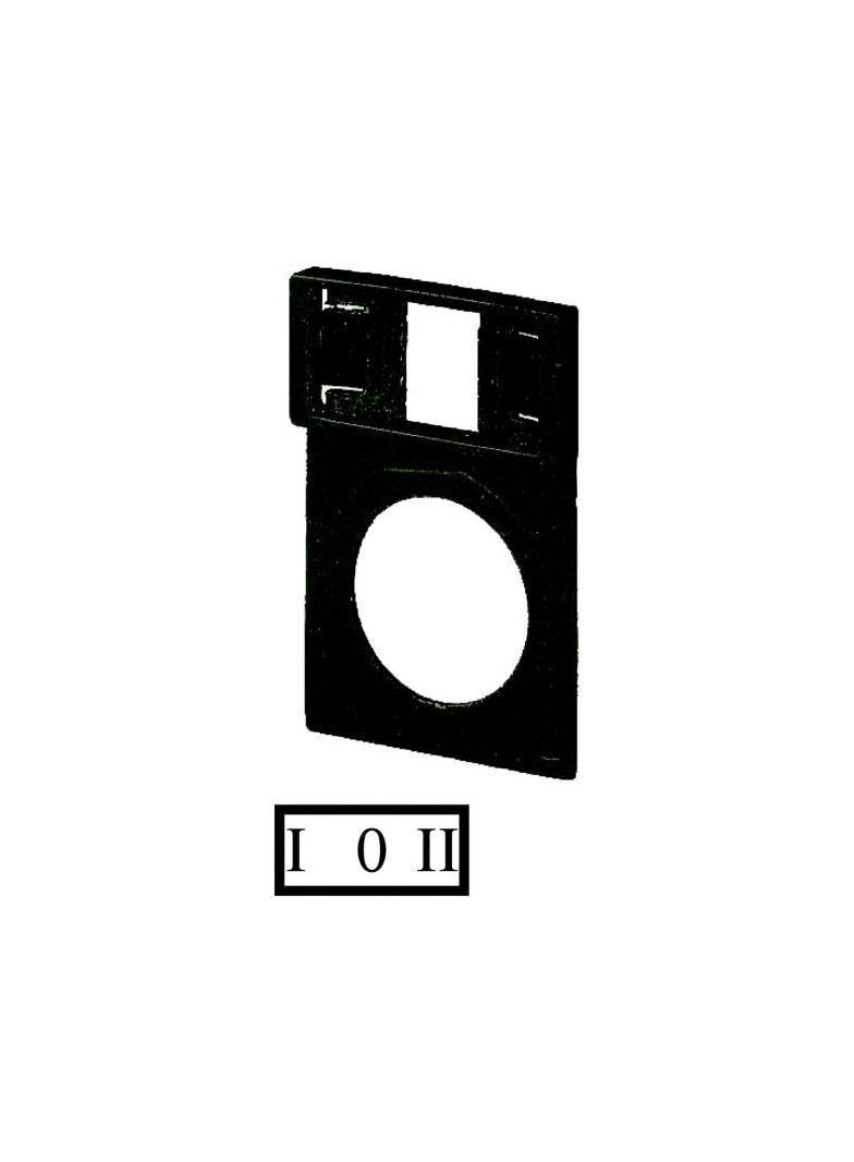 Q25TS-93 RAMKA Z TABLICZKĄ OPISOWĄ: HAND 0 AUTO