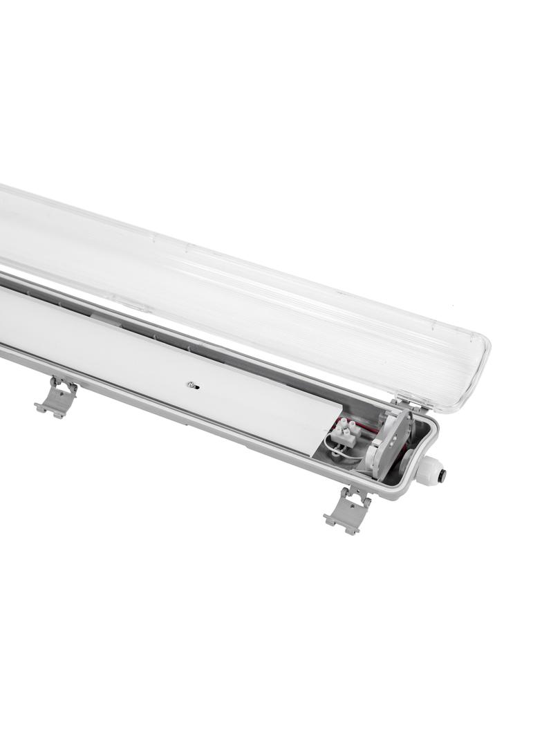 Limea LED TUBE 2x120 IP65, korpus ABS, klosz PC, zasilanie jednostronne
