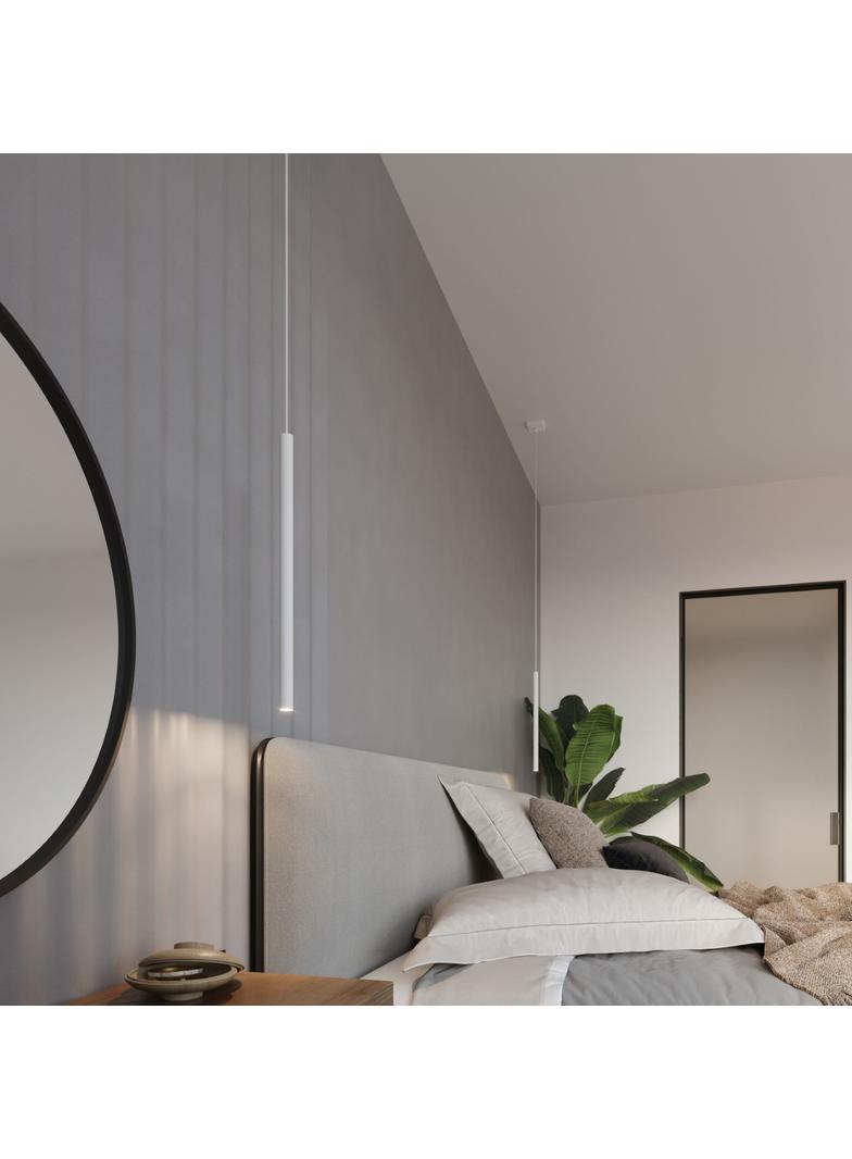 Lampa wisząca PASTELO 5 biała