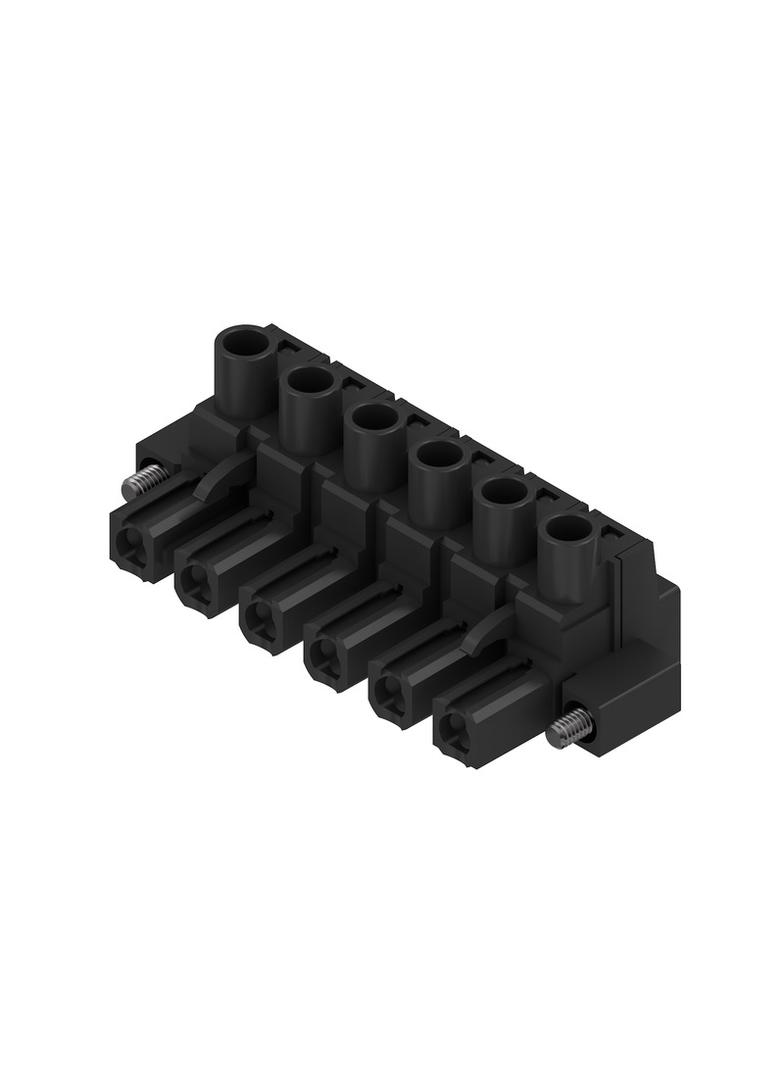 BLZ 7.62HP/06/180F SN BK BX Złącze kablowe do płytek drukowanych /25szt./ WEIDMULLER