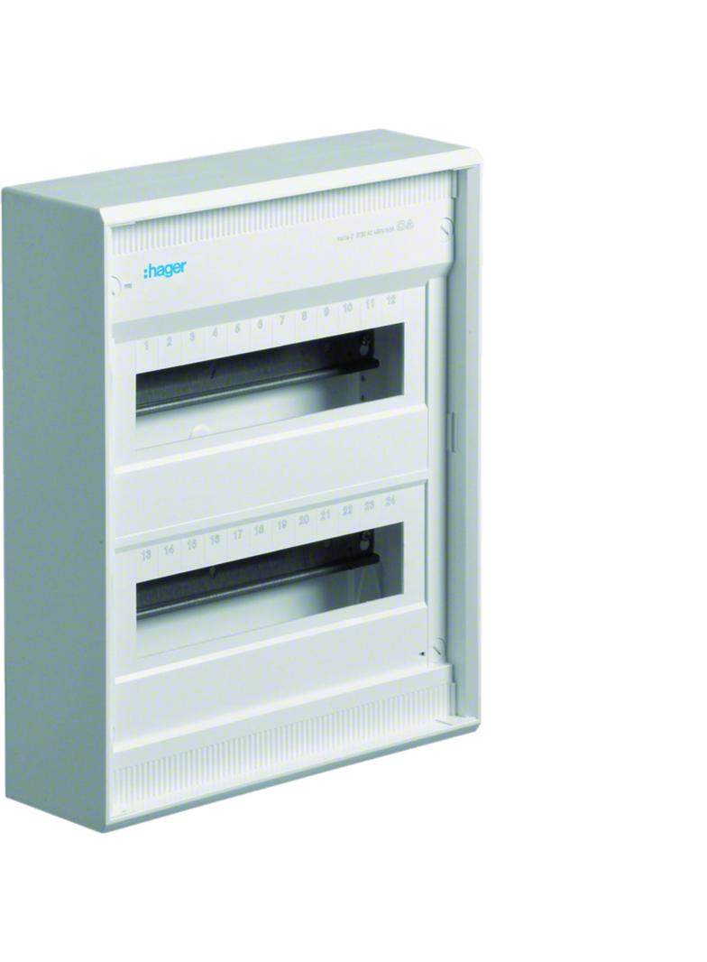 volta Rozdzielnica natynkowa 2x12 kl. II IP30 QC VA24BN HAGER