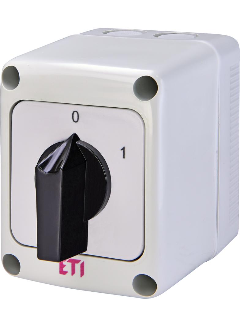 Przełącznik 0-1 1P w obudowie CS 16 90 PN 004773154 ETI