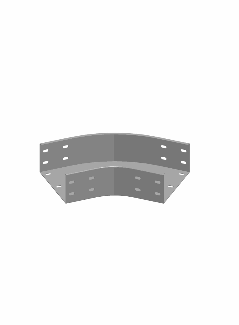 KKZMC100H100 KOLANKO 45° 2,0 MM