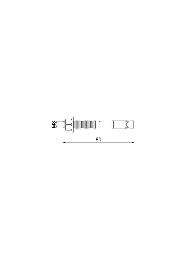 EA M8x75 PL
Kotwa wbijana