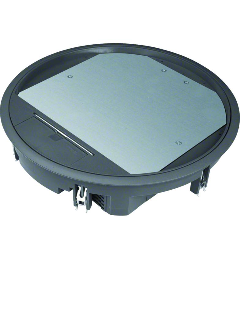 tehalit.VE-EE Pokrywa uchylna VR12 fi306 wykładzina 12mm czarny PA VR12129005 HAGER