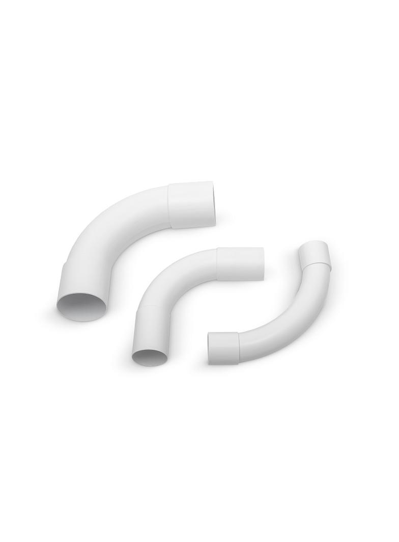 Złączka kątowa PVC do rur elektroinstalacyjnych ZKL 47 (20) ZKL 47 10155 TT PLAST