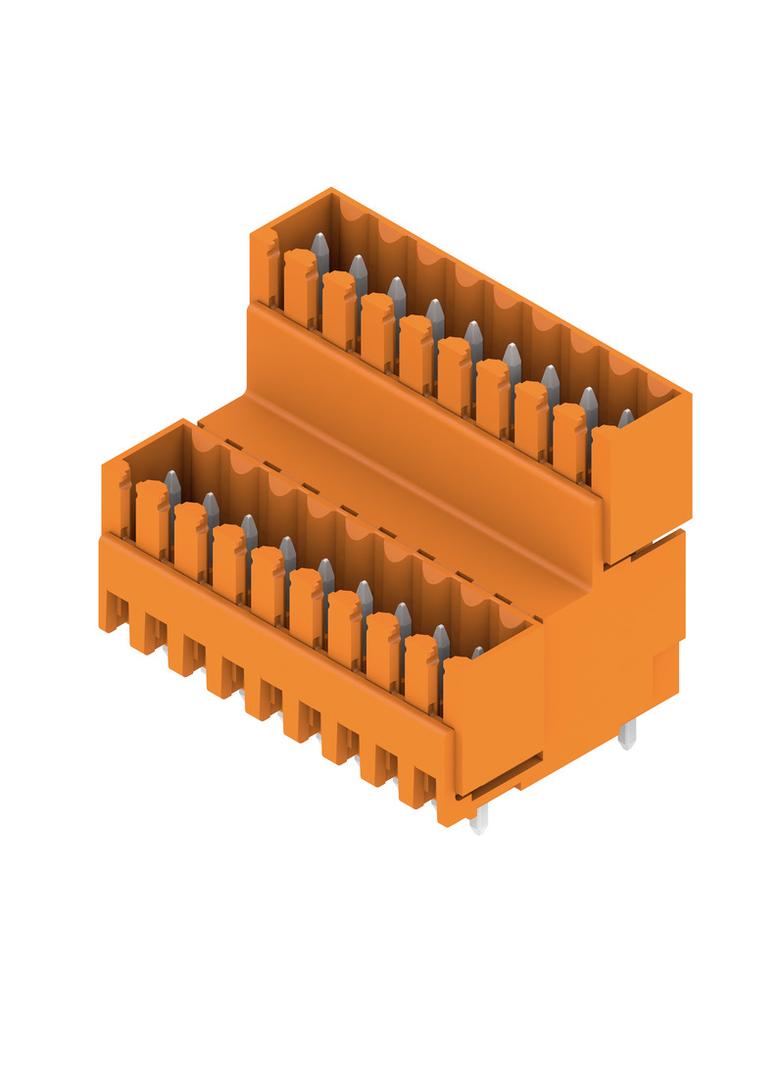 SLD 3.50V/18/180G 3.2SN OR BX Wtyki PCB (złącza płyty), 3.50 mm, Liczba biegunów: 18, kąt odejścia: 180° /20szt./ 1891220000 WEIDMÜLLER