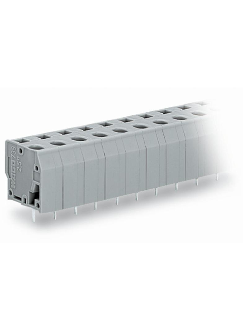 listwa zaciskowa do pł. drukowanych 5-bieg. szara raster 7,5 mm