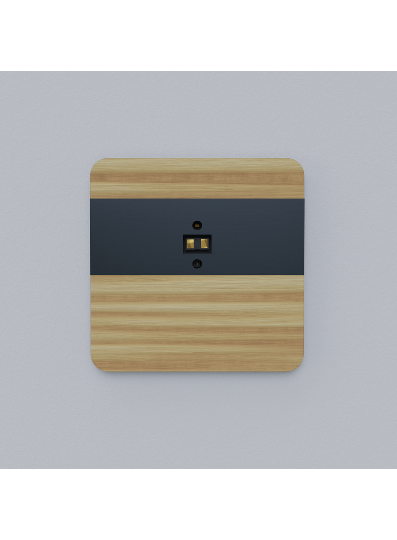 Laserowy czujnik odległości DRL-12, czujnik ruchu, sosna-antracyt