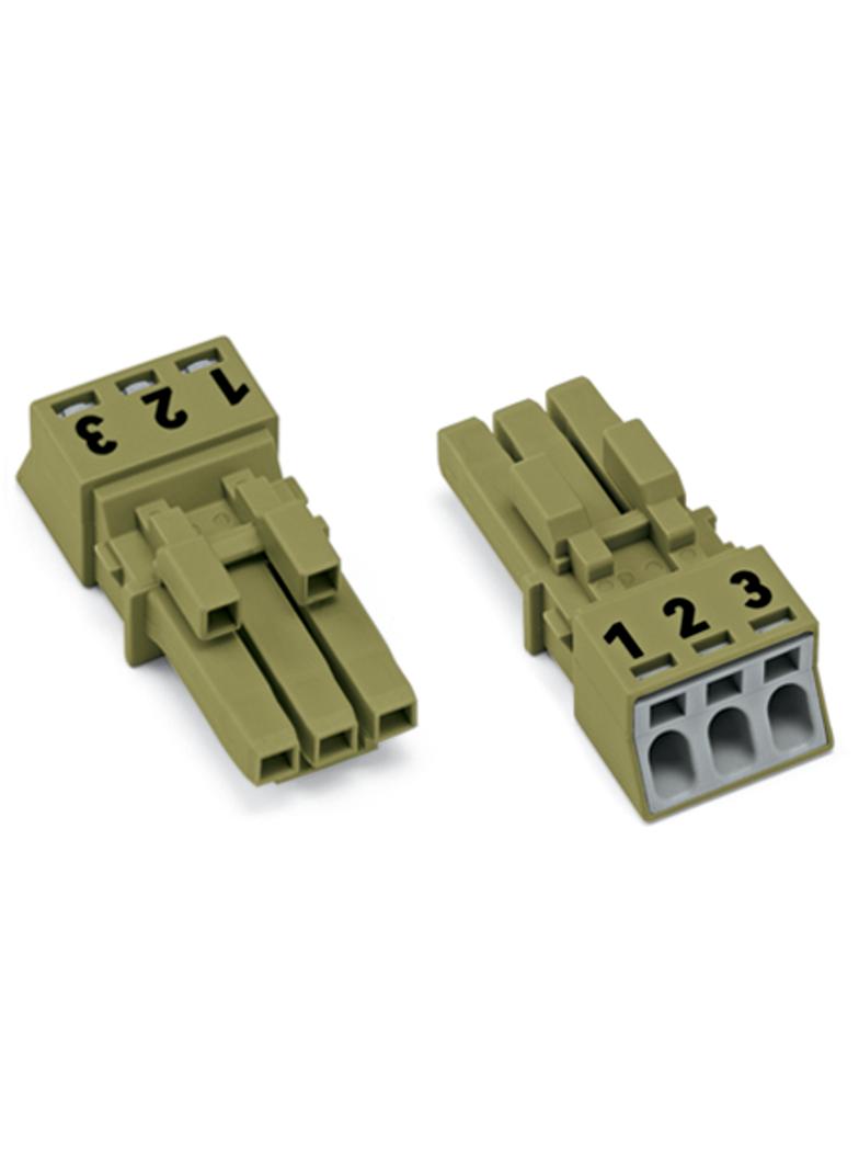 Buchse. CCS. 3-pol. Kod. B. Steuerun