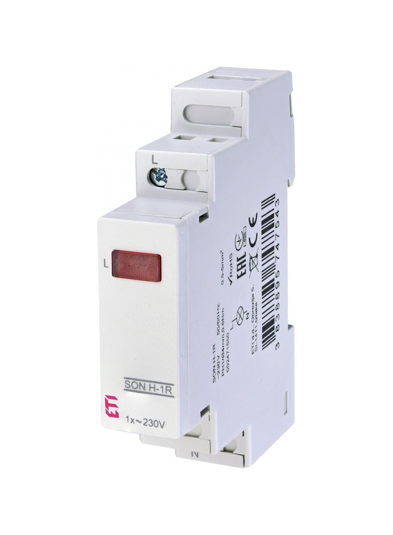 Sygnalizator obecności napięcia (1 x czerwona LED) SON H-1R 002471550 ETI
