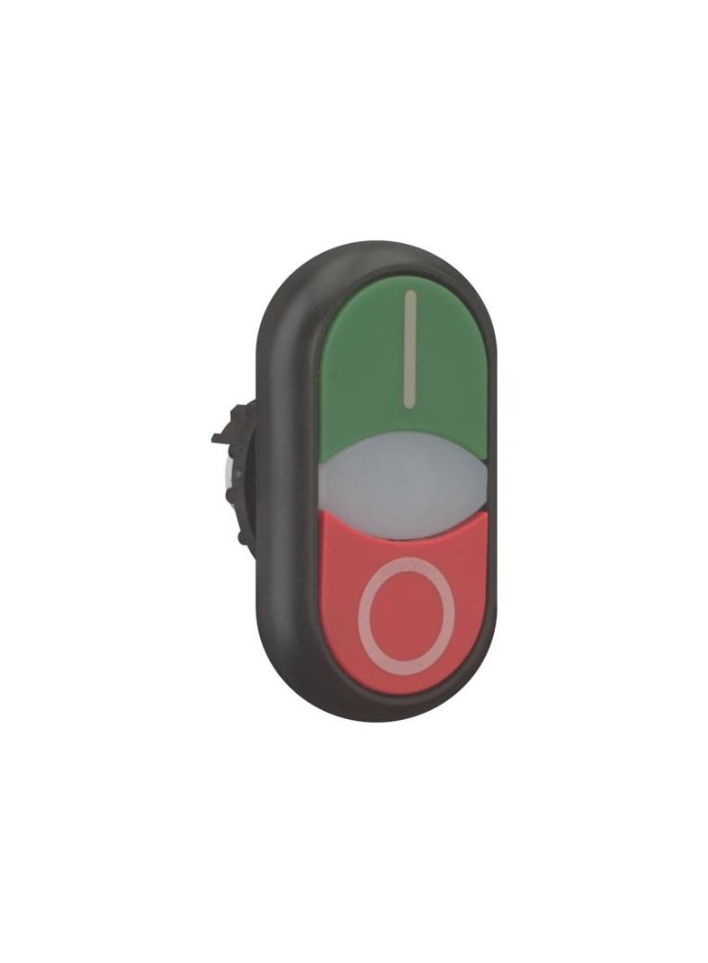 M22S-DDLF-GR-X1/X0 Napęd przycisku podwójny zielony/czerwony /O-I/ z podświetleniem z samopowrotem 2