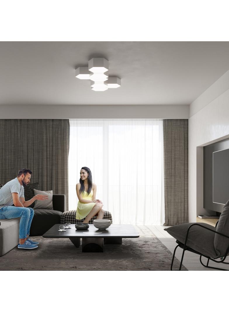 Plafon SUNDE 13 biały