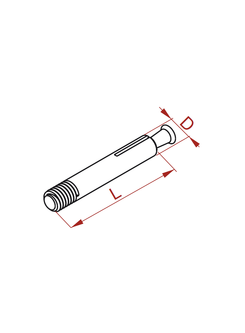 SRBOM6x30 Śruba rozporowa