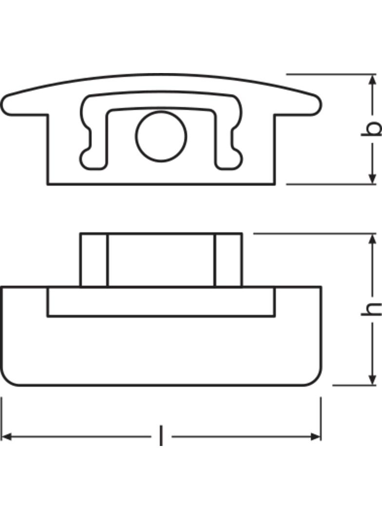 Akcesoria do profili LS AY-PF03/EC/H