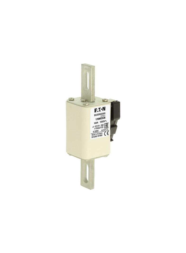 FUSE 160A 1000V 1*FKE/115 AR Wkładka szybka 160A AC 1000V rozmiar 1 43x60x156 mm aR, 170M3536 EATON