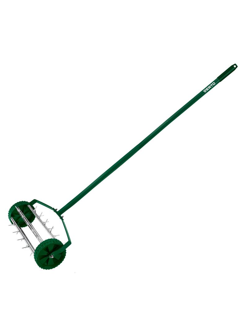 Aerator ręczny, wertykulator walcowy do trawy 27 kolcy, średnica 15cm