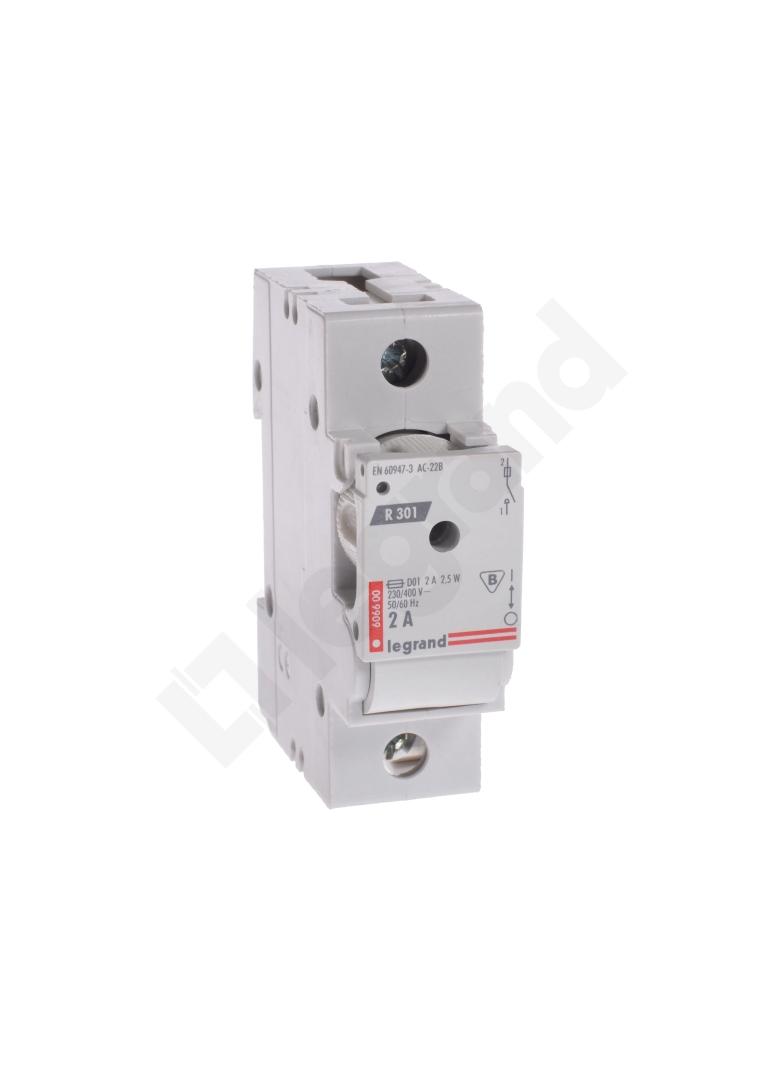 Rozłącznik Bezpiecznikowy R 301 2A 1P 606600 LEGRAND