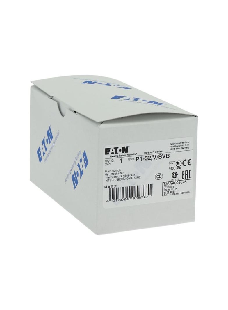 Łącznik krzywkowy-1 3P 32A do instalowania rozłącznego P1-32/V/SVB 095676 EATON