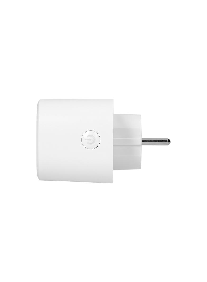 Rozgałęźnik bezprzewodowy podwójny Tuya Smart Wi-Fi, Schuko, biały