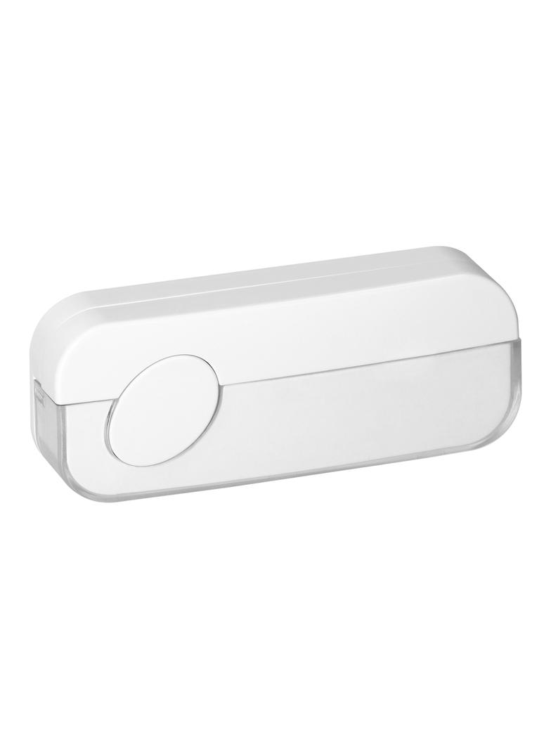 Przycisk dzwonkowy przewodowy, biały