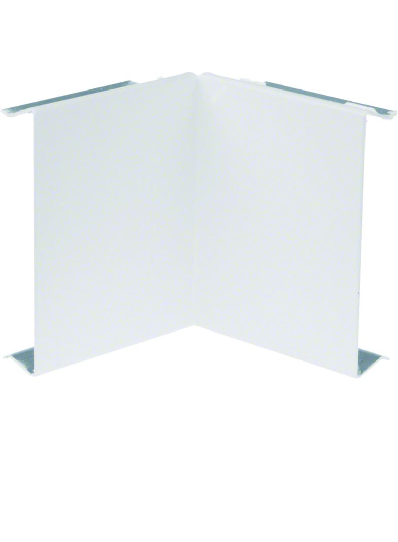 tehalit.BRS Pokrywa kąta wewnętrz. do kanałów z pokrywą 80mm, stal, biała