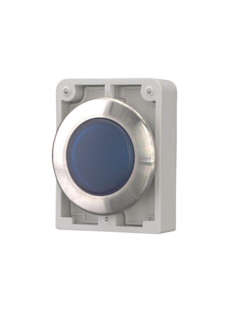 M30I-FL-B-* Lampka sygn. 30mm,płaska,niebieska,opis ind. stal nierdz. 188051 EATON