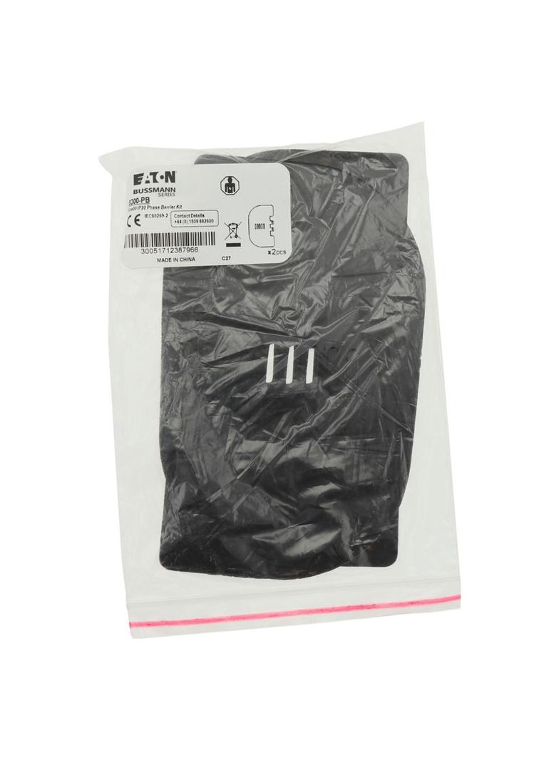 Size NH00 Phase barrier kit Przegrody międzyfazowe do podstawy NH000/00 SD00-PB EATON