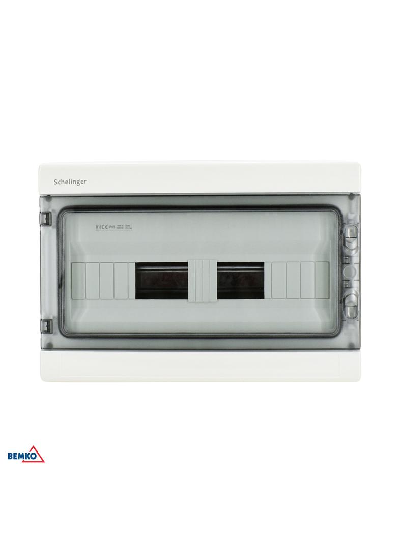 ROZDZIELNICA NATYNKOWA HERMETYCZNA IP65 ZACISKI 18N+18PE 1x18P