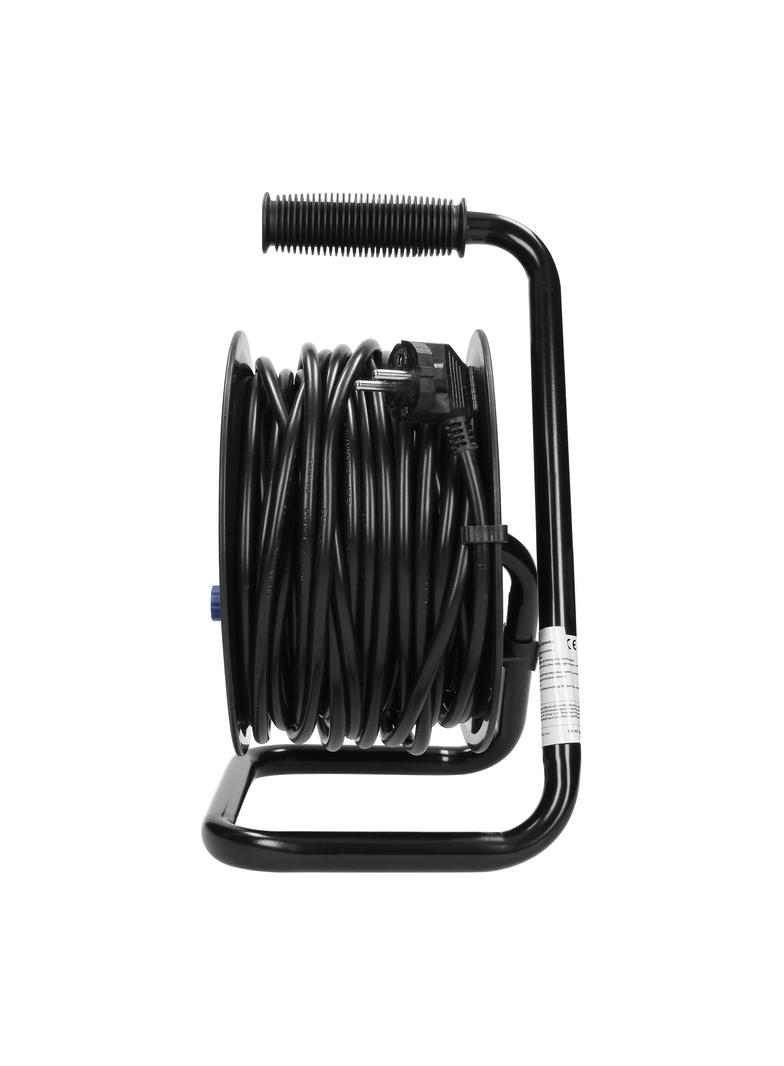 Przedłużacz bębnowy 4 gniazda (Schuko) kabel PVC H05VV-F 3x1.5mm2 długość - 30m Termik Prz OR-AE-131