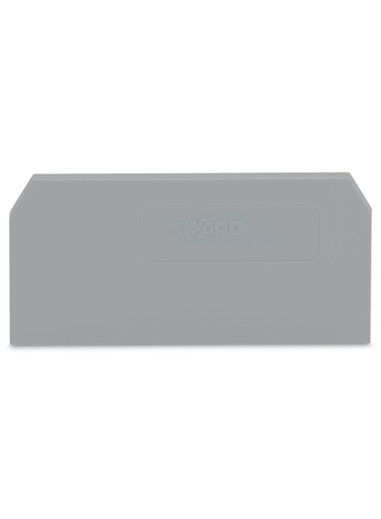 ścianka końcowa szara