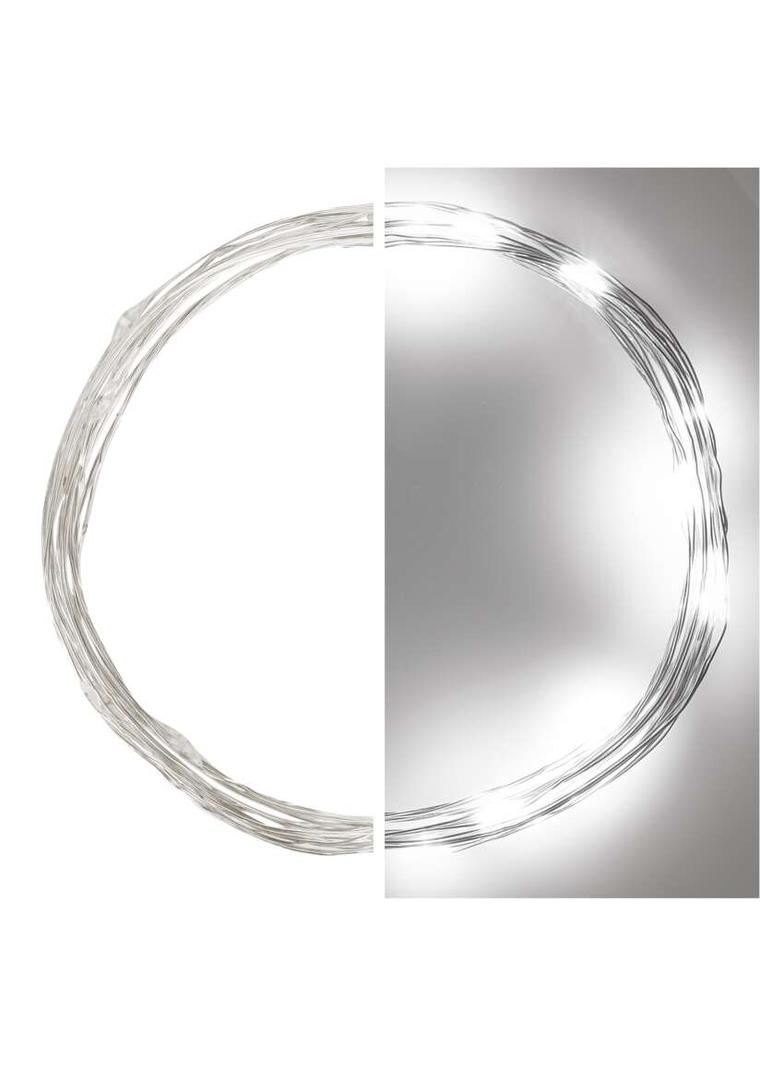 Lampki świąteczne łezki 20 LED 1,9m zimna biel IP20 timer D3AC07 EMOS