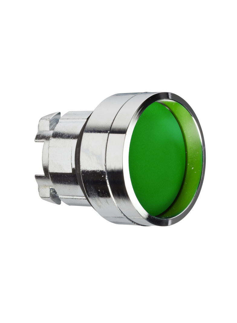 Harmony XB4 Przycisk wpuszczony zielony samopowrotny bez podśw. metalowy bez oznaczenia