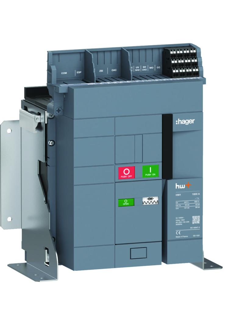 ACB HW1 1600A 3P Rozłącznik powietrzny stacjonarny HW1W316FS HAGER