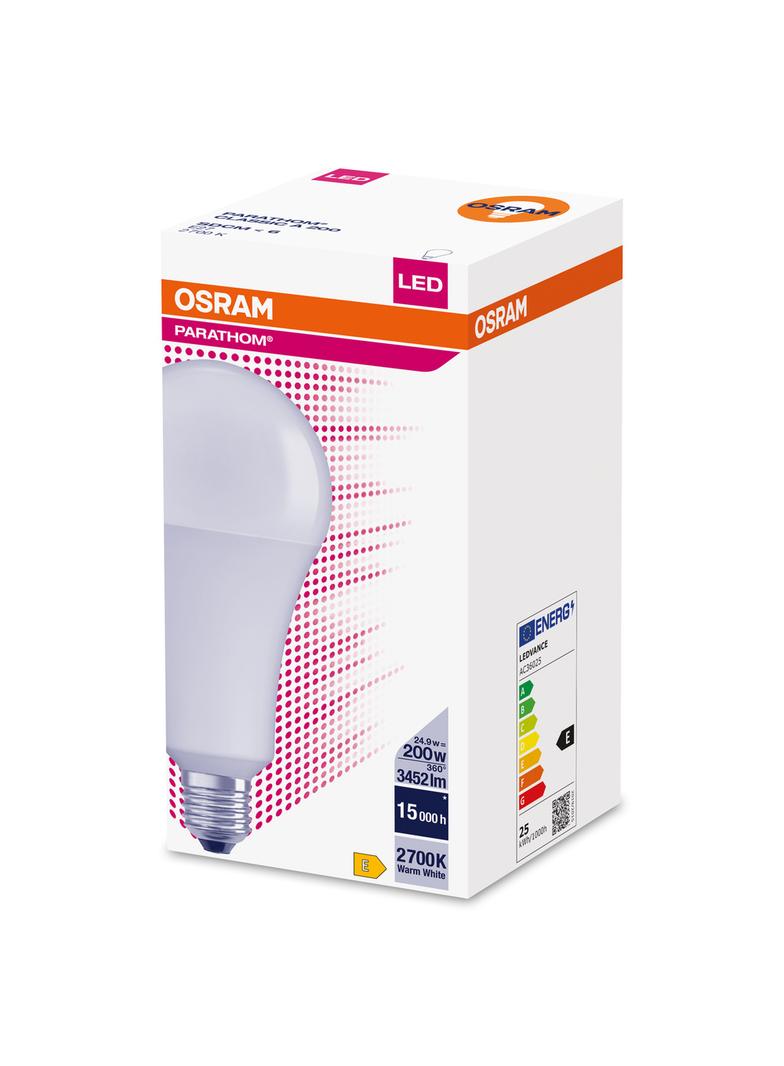 Lampa LED PARATHOM non-dim Classic A200 plastik 4,9W 827 E27