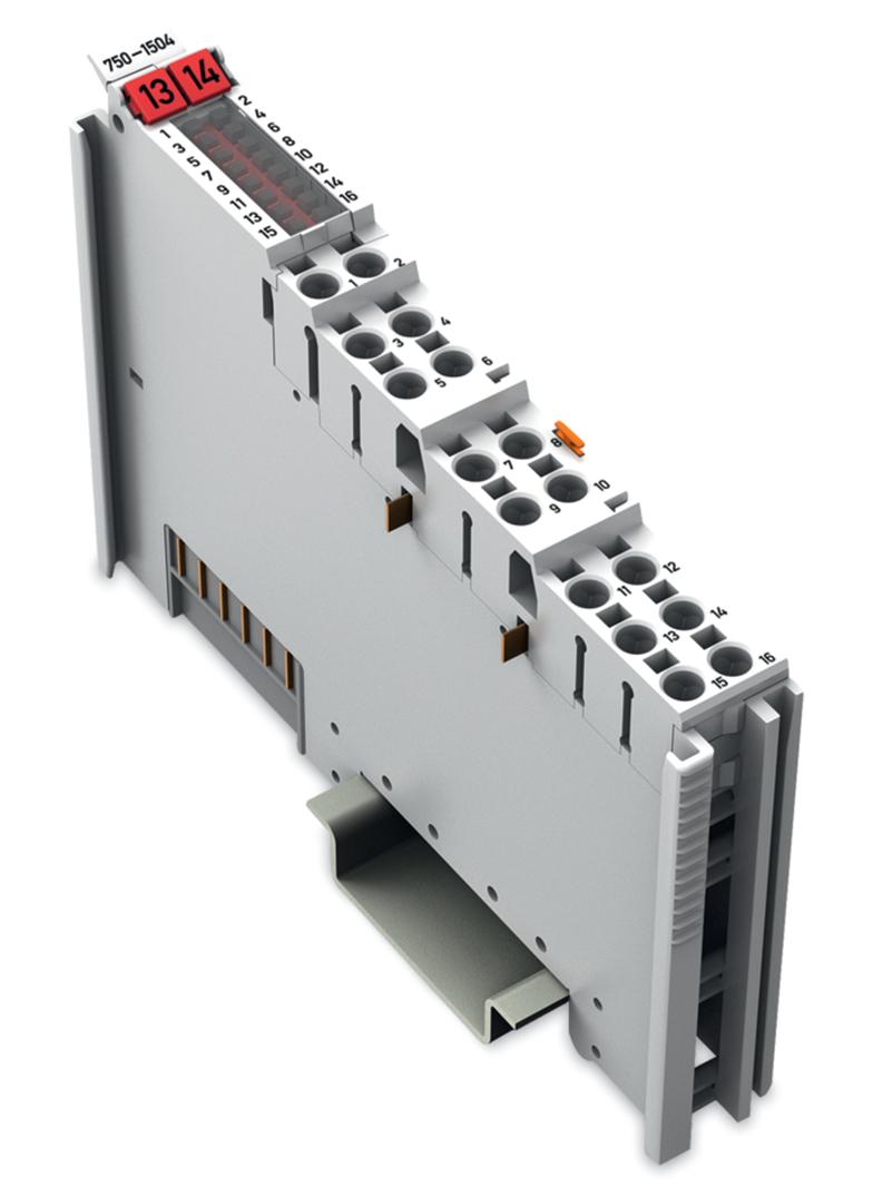 moduł 16DO 24V DC 0,5A z zaciskiem CAGE CLAMPS WAGO