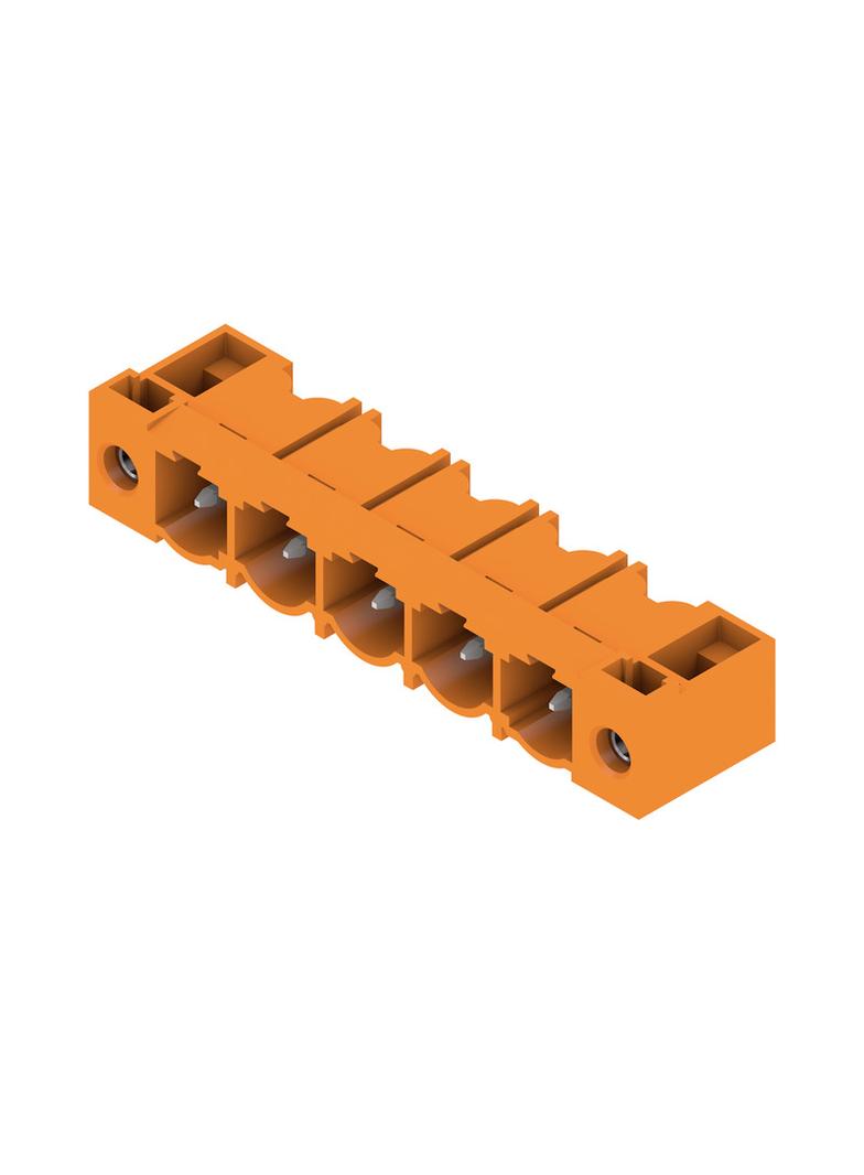 SL 7.62HP/05/90F 3.2 SN OR BX Wtyki PCB (złącza płyty), 7.62 mm, Liczba biegunów: 5, kąt odejścia: 90° /36szt./ 1026840000 WEIDMÜLLER