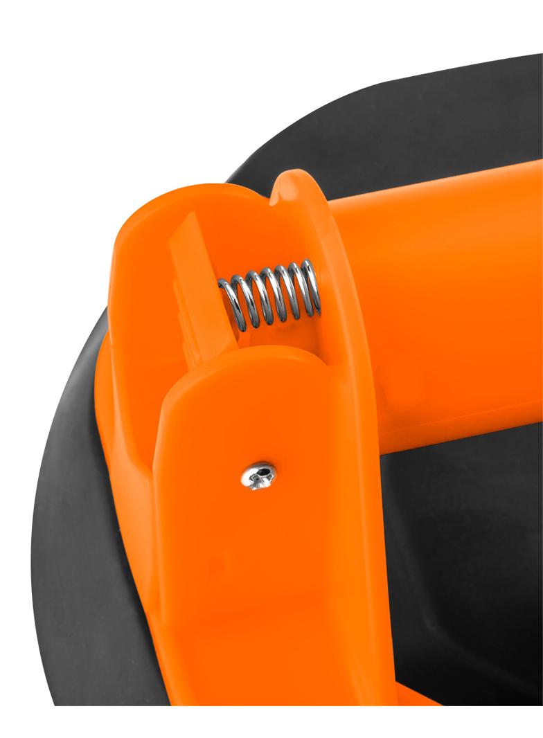 Przyssawka próżniowa z pompką, do glazury i szkla, 160 kg, w walizce