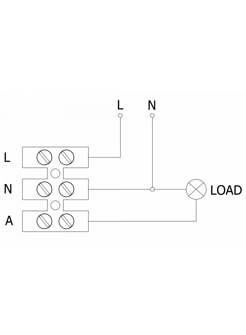 CZUJNIK RUCHU CR-1, MAX 1200W, AC220-240V, 50/60HZ, KĄT DZIAŁANIA 180*, ZASIĘG 10M ± 1,8- 2,5M, IP44