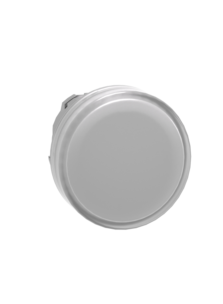 Harmony XB4 Główka lampki sygnalizacyjnej fi22 biała LED metalowa ZB4BV013E Schneider