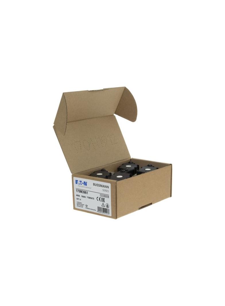 FUSE 400A 1000V 1*BKN/75 AR Wkładka szybka 400A AC 1000V rozmiar 1 43x61x74 mm aR I 170M3961 EATON